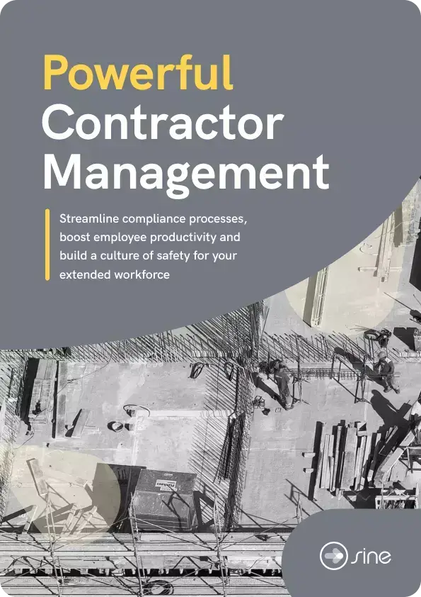 Sine Powerful Contractor Management cover