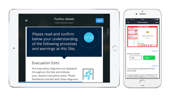 Check out procedures on mobile and ipad