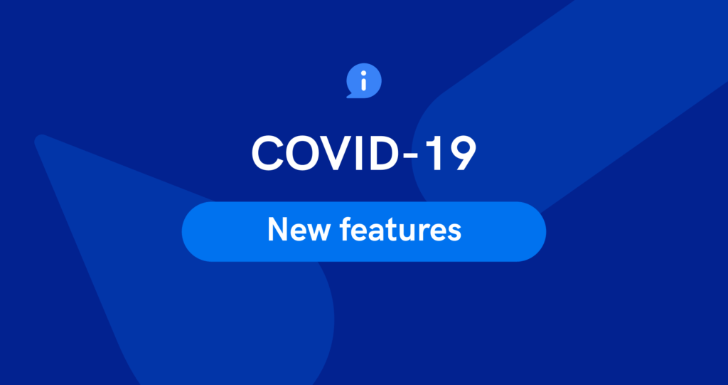 COVID-19 visitor management features