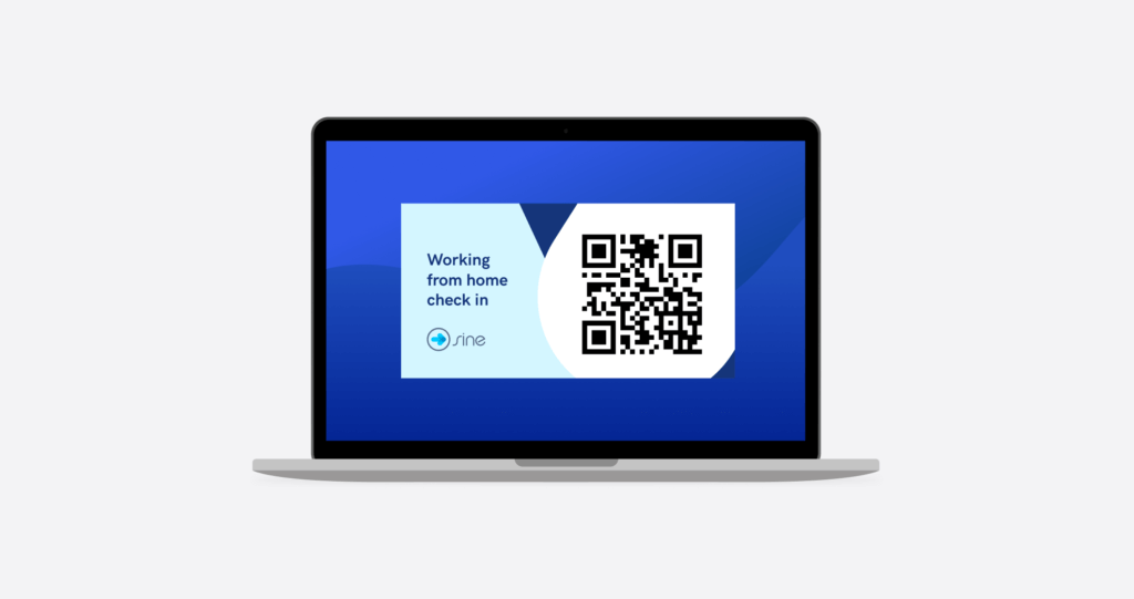 work from home qr check in