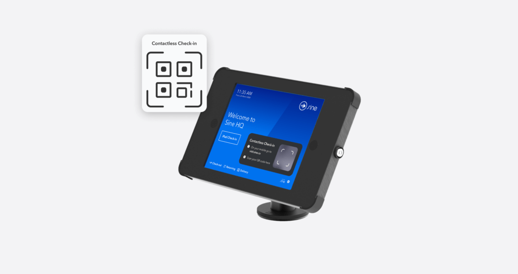 contactless visitor entry procedure