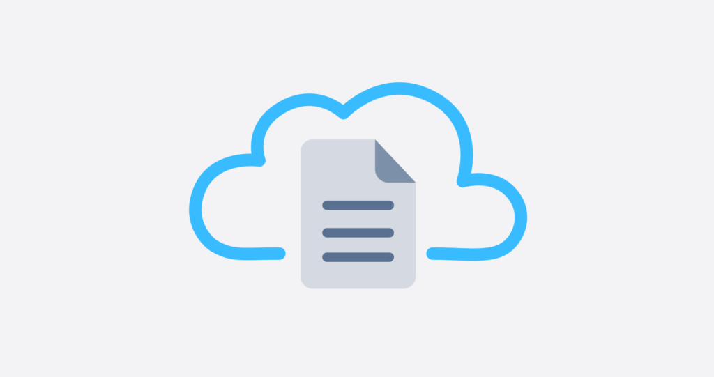 store documents in the cloud with sine