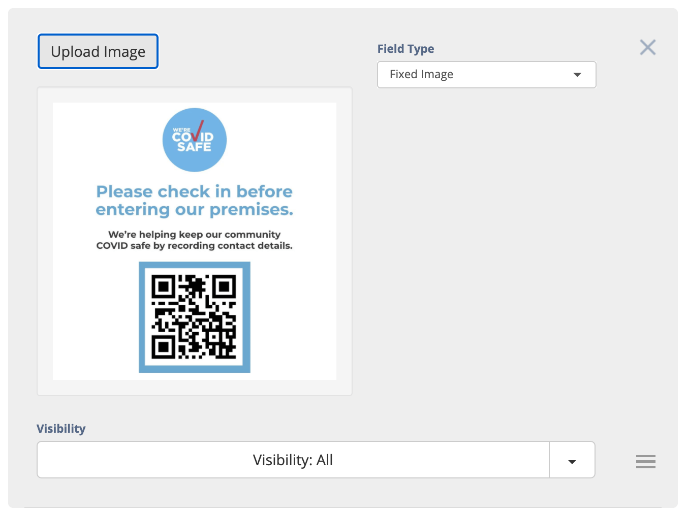 How to add Government QR codes to check in Visitor and Contractor