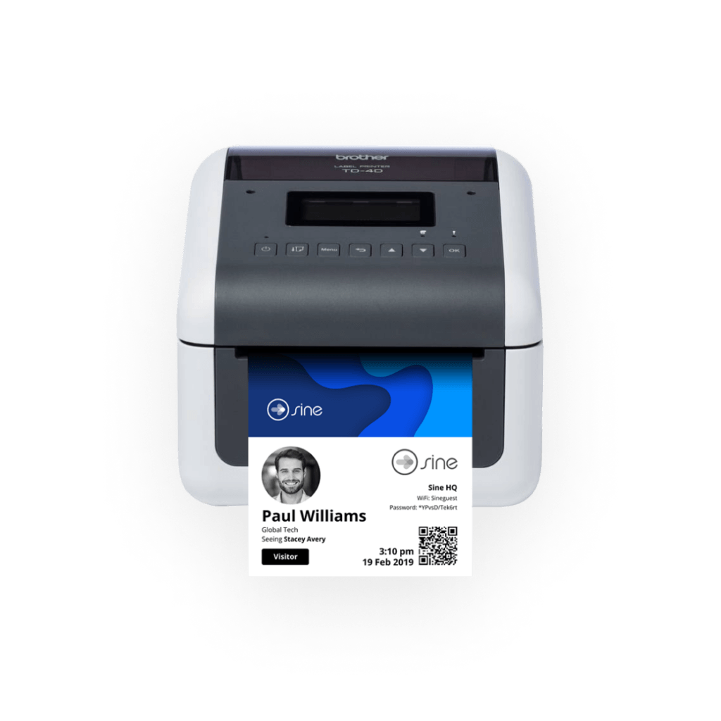 colour badge printing image small