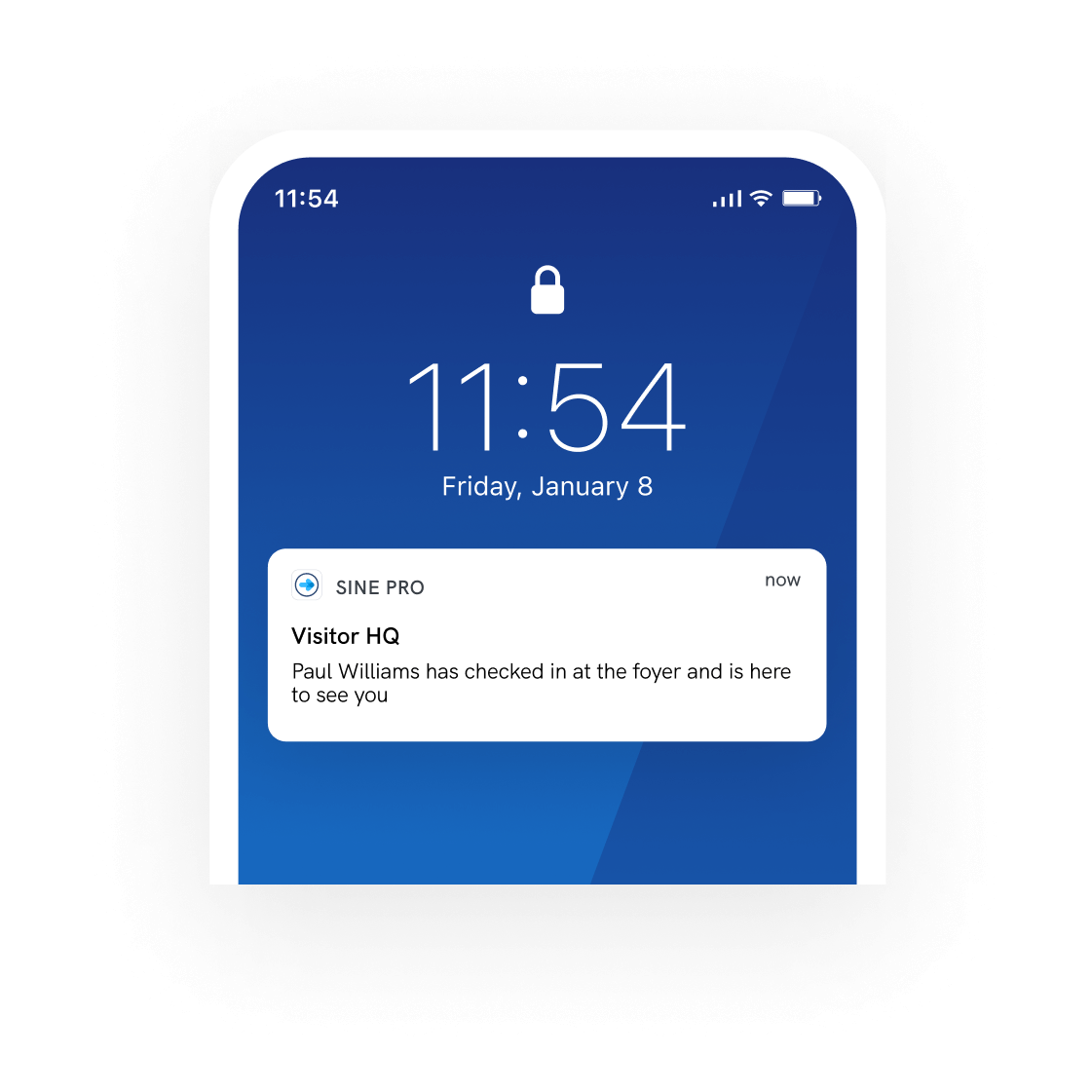 Notification mobile kiosk paul 1