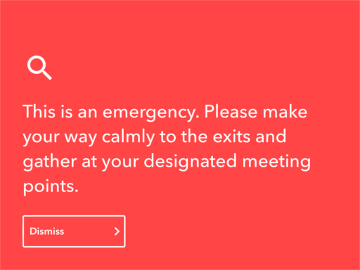 Sine Point Pro emergency notification