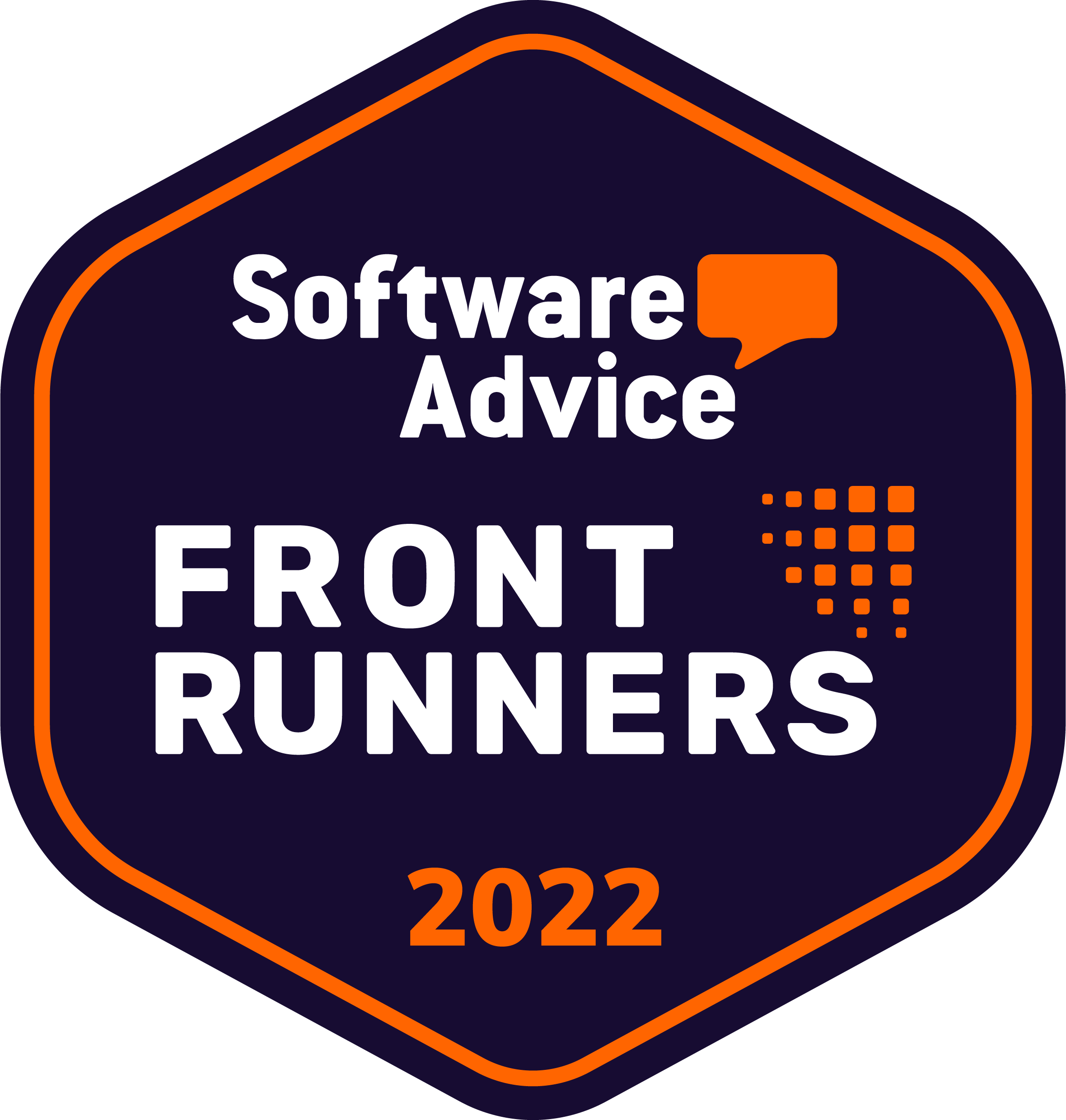 Software Advice Badge FrontRunners 2022 Contractor Management