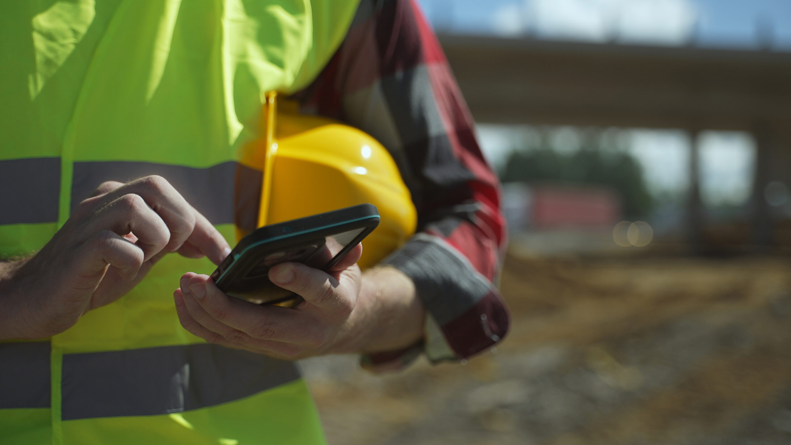 Mobile based contractor induction